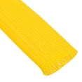 thumbnail image 2 of PET Cable Wire Wrap 79mm Expandable Sleeving Yellow 7.6 M Length, 2 of 5
