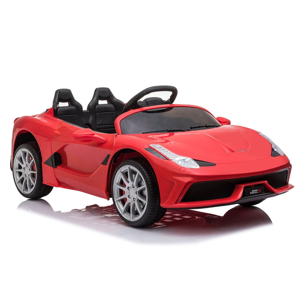 Kepooman 12V Electric Ride On Truck, Electric Vehicles Ride On Car for Kids w/ Remote Control, Red