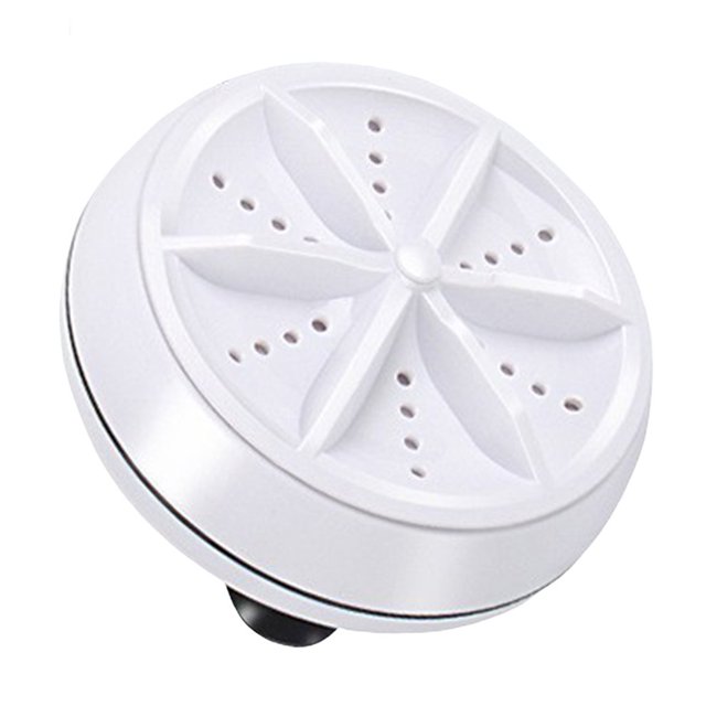 Mini Lave-Linge à Ultrasons Laveuse Rotative Personnelle Portable Turbo