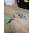 thumbnail image 2 of Green Aventurine Natural Healing Stone Keychain For Protection, 2 of 5