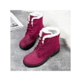 thumbnail image 6 of Rotosw Women's Warm Winter Snow Boots Lace Up Comfortable Ankle Boots Size 4-12, 6 of 8