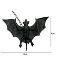 thumbnail image 4 of Simulation Bats Toy,TPR Rubber Hanging Bats Prop for Party Decor, 4 of 5