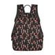 thumbnail image 1 of Disketp Red Mushrooms Mochila Ligera e Impermeable, Mochila de Día Resistente para Viajes, Senderismo y Uso Diario para Hombre y Mujer, 1 of 7