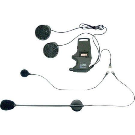 SENA SMH-A0302 Helmet Clamp Kit with Attachable Boom Mic and Wired Mic for SMH-10 Headset and Intercom
