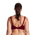 thumbnail image 5 of Curve Muse Plus Size Unlined Minimizer Wirefree Bras with Embroidery Lace-3Pack-GREY-BURGUNDY-BLACK-42C, 5 of 6