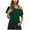 Green, variant on TikTok Viral Corset Tie Tank - Ditsy Floral Double Strap Top, Adjustable Smocked Bust for Beach/Wedding