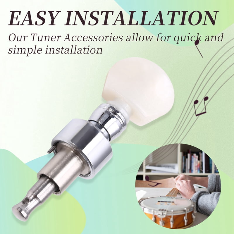 Guitar Instrument String Knob Accessories Banjo Tuner Tuning Keys Turtledove String Button Tuner,A