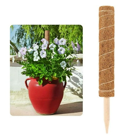 

Moss Pole for Plants 4 Pcs 15.75 Inches Sturdy Plant Support for Indoor Plants Coco Coir Pole Plant Sticks for Indoor Plants Climbing Train Plants Grow