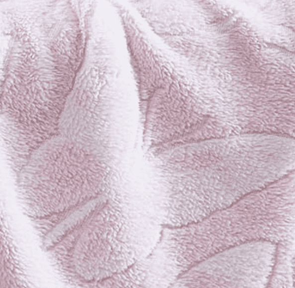 Your Zone, Glow in the Dark Butterfly Sherpa Throw, Pink, Size 50"x 60", Machine Wash, 1 Piece