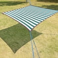 thumbnail image 5 of Cadorn Outdoor Green Sunshade Cloth with Reinforced Grommets - Patio & Pergola Heat Protection, 5 of 9