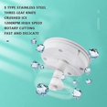 thumbnail image 3 of Stainless Steel Electric Ice Crusher Ice Shaver Snow Con, 3 of 5