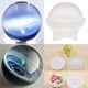 thumbnail image 2 of 2 Unidades 95mm Pirámide 60mm Esfera Bola de Silicona Molde Para Resina de BRICOLAJE Adornos de Cristal Decoración Hogar Macarena Molde de la fabricación de la joyería, 2 of 8