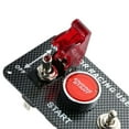 thumbnail image 3 of 12V Car Ignition Switch Engine Push Button 3 Toggle Racing Panel, 3 of 6