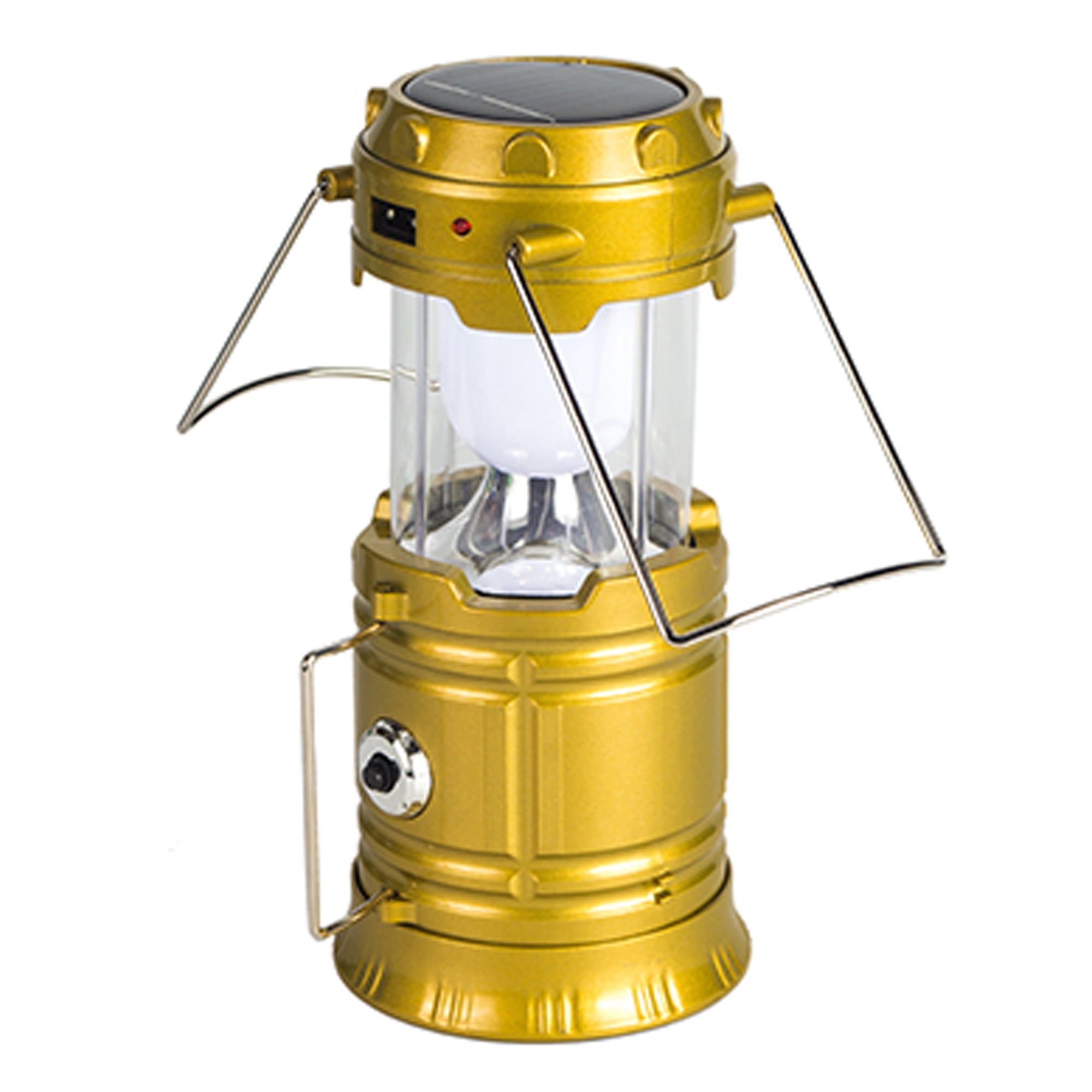 SAYFUT Solar Lantern Rechargeable Flashlight Collapsible LED Lantern