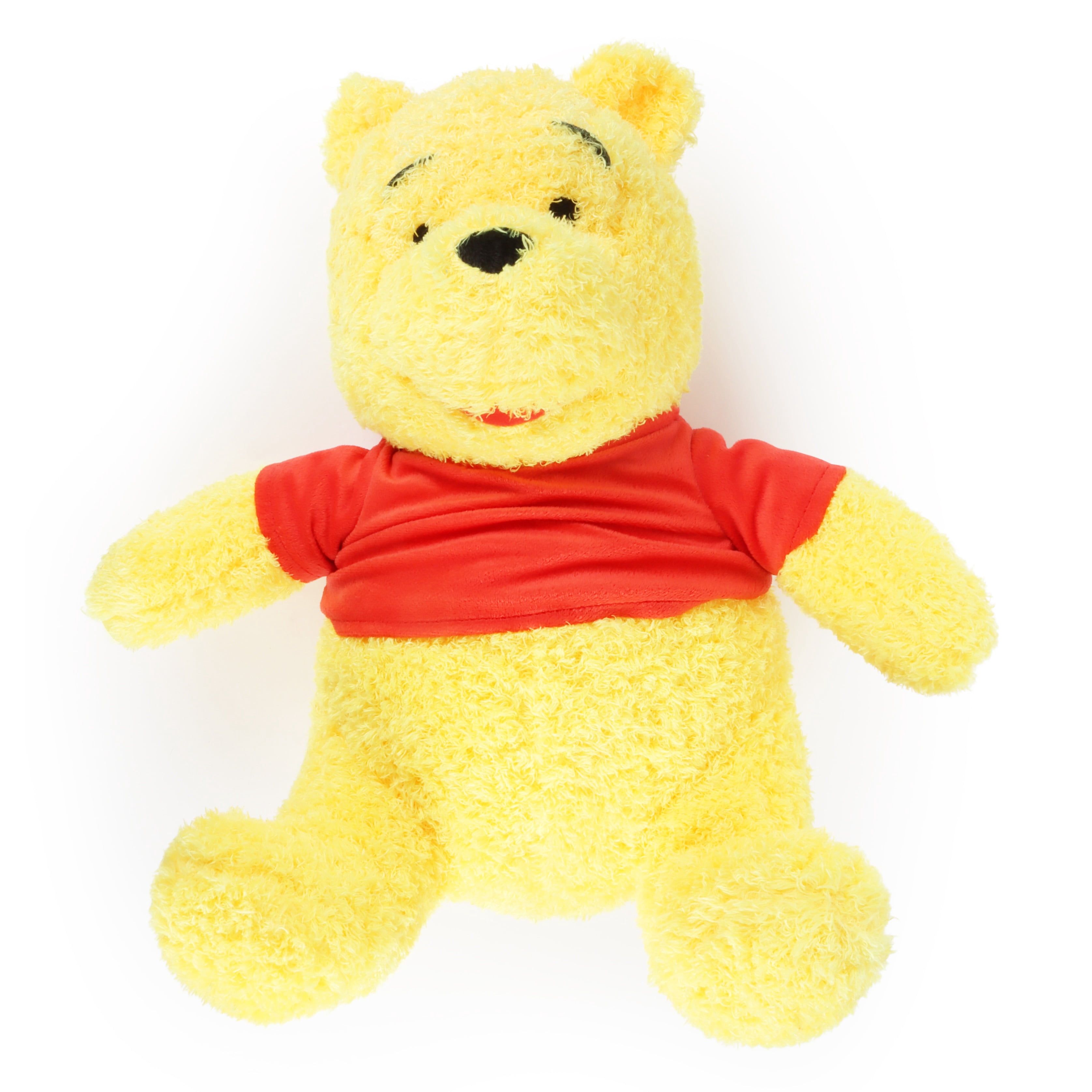 Winnie The Pooh Kids Fuzzy Decorative Weighted Pillow Buddy, Polyester, Yellow & Red, Disney