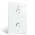 thumbnail image 3 of TUYA Smart Light Interruptor Cuenta regresiva Teléfono Móvil Lámpara de control remoto Interruptores de la sala de estar Inicio Suministros Inteligentes Suministros US Blanco 2-Gang sidaley HA011723-02, 3 of 7