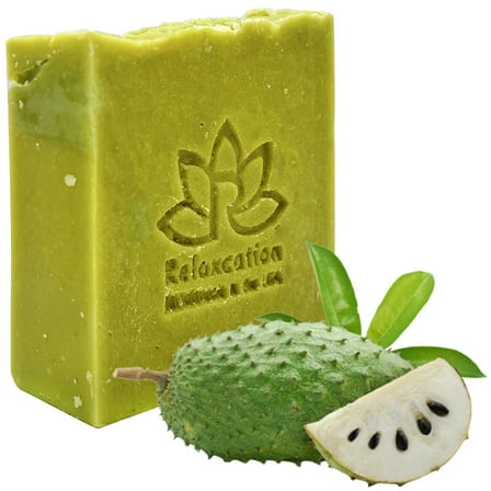 Soursop Natural Soap Bar, Hydrating and Brightening,