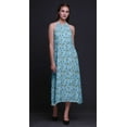 thumbnail image 5 of Bimba Bird Printed Women Backless Halter Neck Summer Holiday BeachÂ&nbsp;Dress-X-Large, 5 of 6