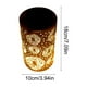 thumbnail image 3 of Faroles solares colgantes para exteriores HWRETIE,faroles metálicos ahuecados con diseño floral,luces LED solares decorativas para jardín para un ambiente de patio, 3 of 6