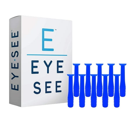 EyeSee Hard Contact Lens Remover RGP Plunger, Blue - Box of 10