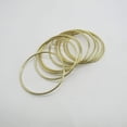 thumbnail image 3 of 12 Pcs 3 Inch Gold Metal Rings Hoops Macrame Ring for Dream Catchers and Crafts, 3 of 4