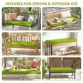 thumbnail image 7 of Snubbull Outdoor Bench Cushion 42 X 18 X 3.5 Inch Waterproof Patio Furniture Cushions, Non-Slip Bench Pad Cushion for Backyard Garden Swing Porch Sofa, Grass Green, 7 of 7