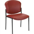 thumbnail image 2 of OFM Manor Series Model 408-VAM Armless Guest and Reception Waiting Room Chair, Anti-Microbial/Anti-Bacterial Vinyl, Wine, 2 of 2