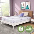 thumbnail image 3 of King Mattress,10 inch Gel Memory Foam Mattress with Breathable Lavender Cover, Medium Feeling Mattress, 3 of 7