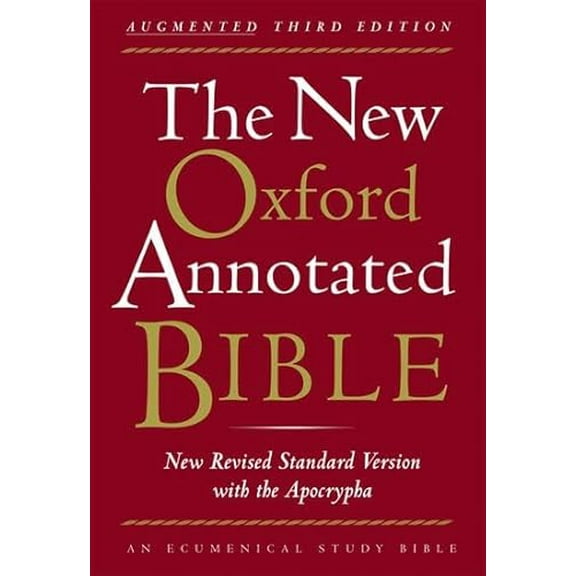 Pre-Owned The New Oxford Annotated Bible with the Apocrypha, Augmented Third Edition, New Revised Standard Version (Hardcover) 0195288807 9780195288803