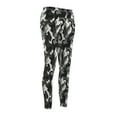thumbnail image 4 of Black/Grey/White Camo Women's Casual Leggings - Camo Color Code 0055, 4 of 7
