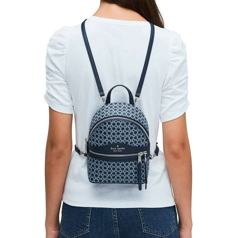 Kate Spade Backpack Handbag Spade Link Mini Backpack (Blue Multi)