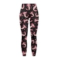 thumbnail image 5 of Renewold Axolotl Love Black Womens Leggings with Pockets High Waist Hip Lift Tummy Control Pocket Yoga Pants Buttery Soft Stretchy Workout Yoga Pants with Plus Size, XS, 5 of 8