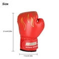 thumbnail image 7 of SUWU Teenager Boxing Gloves, Cartoon PU Leather Sparring Grappling Punch Training Boxing Gloves, 3oz Breathable and Lightweight Boxing Gloves with Adjustable Sticky Wrist Strap, Fit 12 to 18 YR, 7 of 7