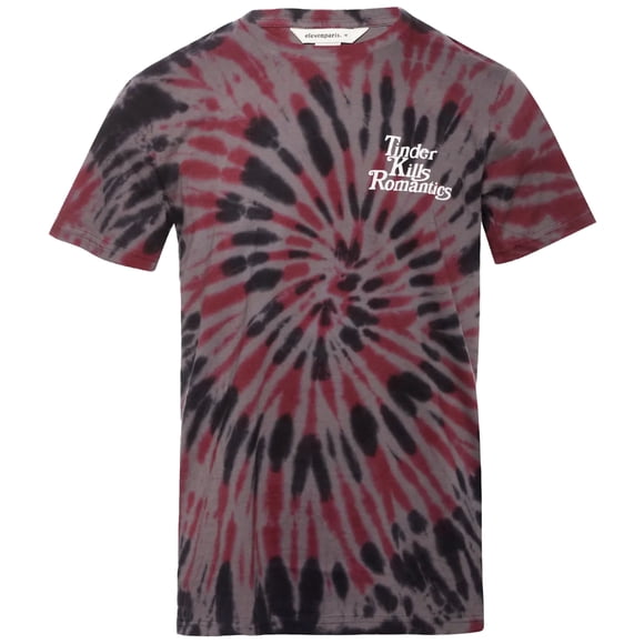 Camiseta gráfica Elevenparis para hombre Tinder Kills Romantics atado M