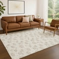 thumbnail image 6 of Addison Rugs Chantille Indoor/Outdoor Transitional Floral Ivory Machine Washable Rectangle Rug, 10' x 14', 6 of 8