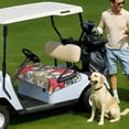 thumbnail image 7 of Stylish Golf Cart Seat Cover 51" x 31", Microfiber Towel Blanket for EZGO, Yamaha, Club Car, Enhances Cart Interior, 7 of 7