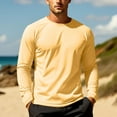 thumbnail image 5 of hotojiny Long Sleeve Shirts for Men Summer Lightweight UPF 50+ UV Sun Protection T-Shirt Muscle Fit Hiking Athletic Tee, 5 of 7