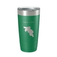 thumbnail image 1 of Loon Lake Map Tumbler Travel Mug Insulated Laser Engraved Coffee Cup Washington 20 oz Green, 1 of 1