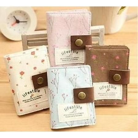 - Retro Florals Women Credit ID Card Clutch Bag Wallet Purse Holder Pouch Coin Bag