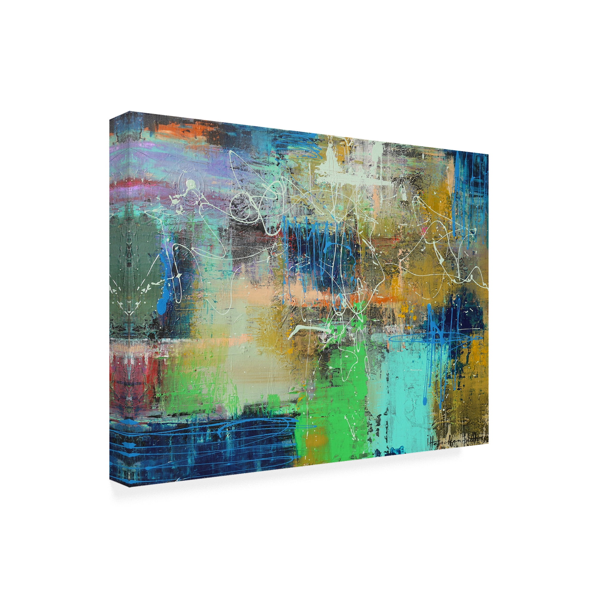 Trademark Fine Art 'City Reflection' Canvas Art by Ingeborg Herckenrat