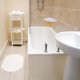 thumbnail image 2 of GOOHOCHY Estante de almacenamiento triangular para baño, esquinero multiusos, para colgar en el baño (blanco), 2 of 8