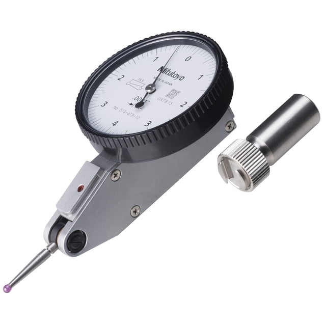 Indicador de dial Mitutoyo 513-473-10E TI, BAS, STD con precisión de 0,2 mm