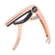 thumbnail image 2 of Cejilla para guitarra acústica y eléctrica, cambio rápido de tensión, afinador ajustable oro rosa, 2 of 9