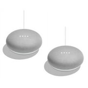 Google Home Mini - Chalk, 2-Pack