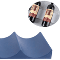 thumbnail image 3 of 4 estantes creativos para almacenamiento de vino, color azul oscuro. MFZFUKR CPB-DE-WX456-6, 3 of 5