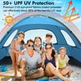 thumbnail image 3 of Carpa de playa WhiteFang, parasol portátil para 6 personas, UV50+, 3 of 7