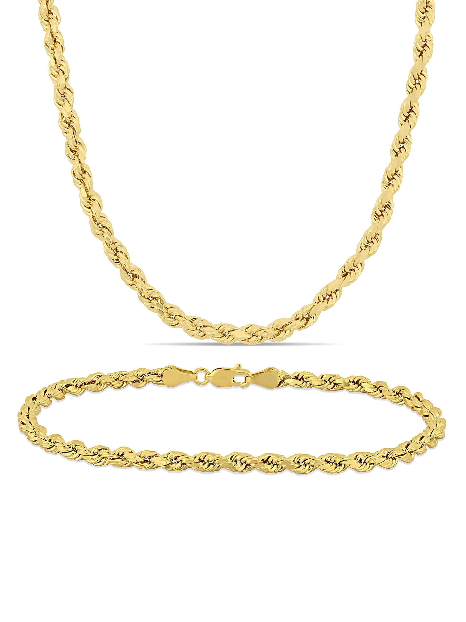 Twisted Rope Chain Necklace 