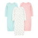 thumbnail image 1 of Bata de dormir Simple Joys de Carter's Baby Girls de 0 a 3 meses, 1 of 2