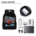 thumbnail image 5 of Custom Muppets Animal Go Wild Backpacks for Girls Boys Anime Cartoon College School Travel Bags Bookbag Fits 15 Inch Laptop, 5 of 5