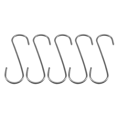 5pcs/pack Bird Feeder Hanger S Hook Home Bathroom Accessories Stainless